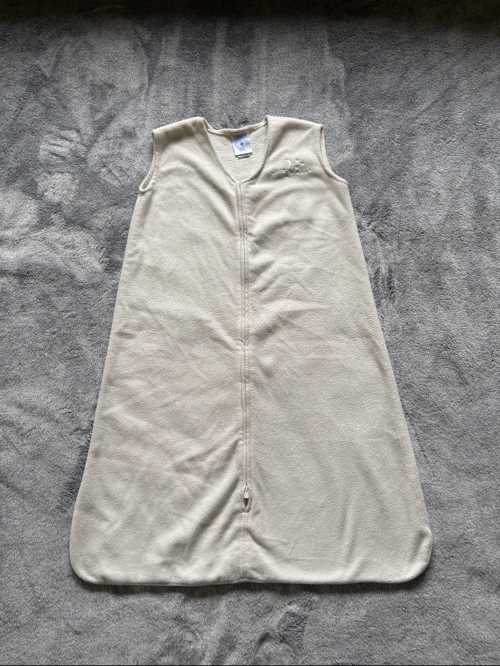 Halo Cream XL 18-24M Fleece  Zippered Sleep Sack